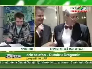 Dragomir: Copos a vrut sa se retraga. Chiar m-a chemat la negocieri