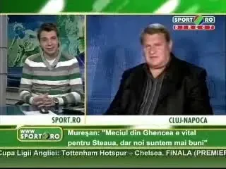 MURESAN: AM TINUT CU STEAUA CAND ERAM TANAR