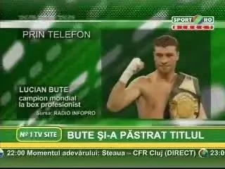 Exclusiv, Bute: "Vreau sa unific centurile!"