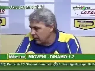 Invins de Dinamo, Cartu si-a dat demisia!