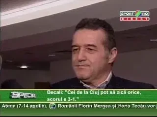 Becali: CFR-ul bate campii, viseaza! Cand arbitrii trageau cu ei, le convenea