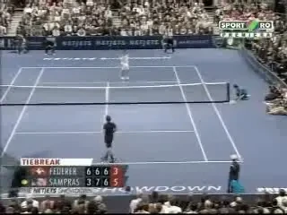 Extraterestrul Federer a castigat partida istorica cu Pete Sampras!