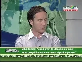 MM Stoica avertizeaza Steaua: O campioana nu poate fi decisa de arbitri