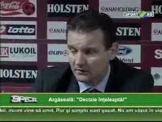 Zotta ataca Steaua: Astia sunt jucatori de Liga Campionilor? Sa fuga la vestiare imediat?