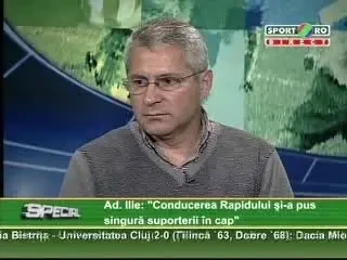 Adi Ilie: Trebuie sa moara cineva pe teren ca sa se intrerupa un meci? Steaua a facut bine ca a iesit de pe teren