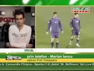 Iancu: In fiecare zi vreau sa ies din fotbal, dar nu pot sa parasesc Timisoara
