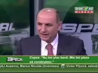Copos: "Nu-l mai credeti pe Becali. Spune minciuni cu o usurinta fantastica"