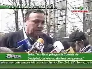 SEFUL CCA: AM SPUS CA DECIZIA LUI DEACONU ESTE CORECTA