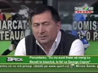 Becali: Nu sunt sigur ca Dinamo o s-o bata pe CFR Cluj