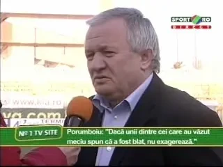 Porumboiu il acuza si pe Dorinel: "A facut o schimbare ciudata"