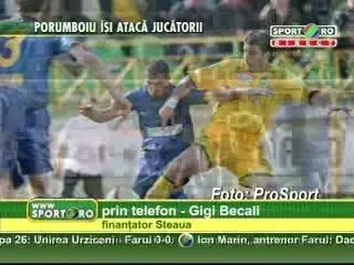 BECALI: "MI-ERA FRICA DE DINAMO. A CASTIGAT CFR SI SUNT MAI LINISTIT"