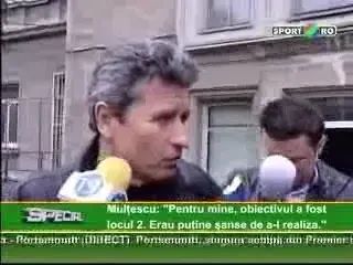 MULTESCU: "EU SUNT VINOVAT, SANSELE LA LOCUL DOI ERAU DIMINUATE"