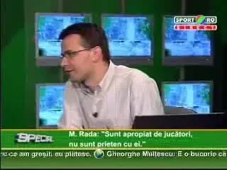 Rada, rapidist 100%: Nu am negociat niciun contract, nu am nicio pretentie!