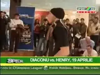 Obreja: "Adrian Diaconu vs. Chris Henry este meciul deceniului"