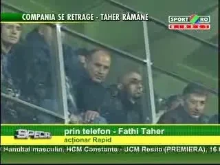 Taher: "In vara incepe remanierea. Vrem doar rapidisti in Giulesti"