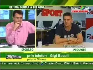 Becali: Nu eu am fost la vestiar. L-am trimis pe Argaseala, e tot aia