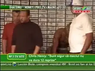 Gata de bataie! Vezi aici cantarul oficial la Diaconu vs. Henry