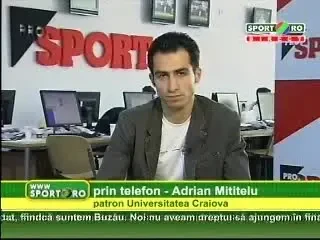 Mititelu: De la anul Craiova o sa joace in fiecare an in Cupa UEFA!