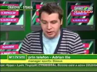 ILIE: CRAIOVA ESTE O ECHIPA PE VAL, INSA MECIUL CU DINAMO VA FI MAI GREU!