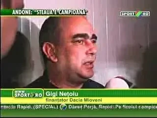 Netoiu: "Jucatorii vor avea o prima de 10.000 de euro pentru acest egal"