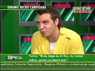 De partea cui e Dinamo? Turcu: "Becali nu m-a jignit cum au facut-o cei de la CFR"