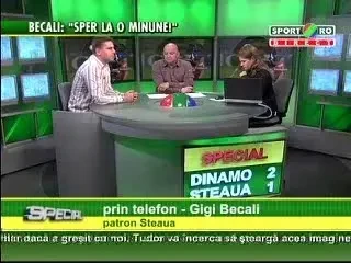 BECALI: STEAUA NU E ASA PUTERNICA, DACA NU PUTEM FACE EGAL CU DINAMO