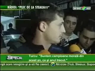 RADOI: VREAU SA PLEC DE LA STEAUA