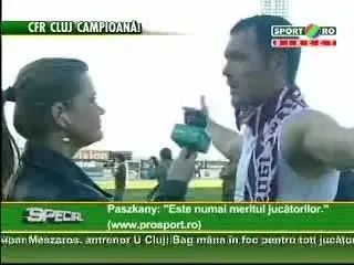 Stancioiu: "Ne-a motivat enorm imnul Champions League pe care l-am ascultat de pe CD de dimineata impreuna cu domnul Andone!"