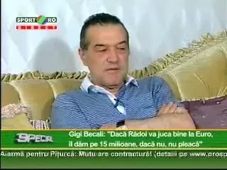 Becali: "Vreau sa fac Academie de fotbal la Steaua ca sa prindem finala Champions League"