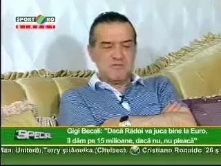 Gigi Becali: Nu ne permitem sa platim salariul unui jucator de 15 milioane de euro