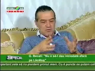 Becali: Nu o sa ma impac niciodata cu Hagi