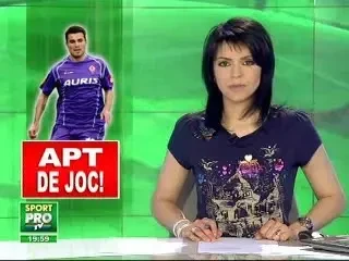 Dinamovistul Cristea in locul lui Mutu... la spectacol!