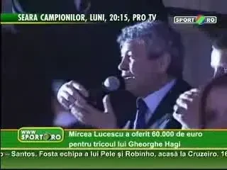 Mircea Lucescu: Imaginea lui Hagi e dubla fata de a mea. A adus titluri, a marcat goluri, a adus imagine Romaniei