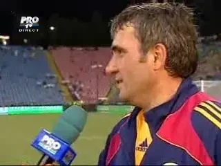 Tudorel Stoica a marcat un super gol chiar in timp ce Hagi dadea declaratii: "Am zis ca o sa fie spectacol!"