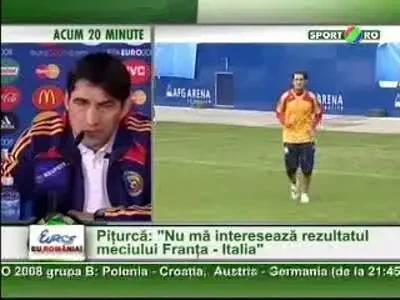 Piturca: "Visam sa ajungem in finala"