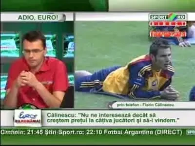Florin Calinescu: Piturca este vinovat pentru ratarea acelui penalty