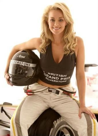 Foto: Gemma Garret a innebunit Silverstone!