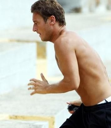 Totti se pregateste de Steaua - AS Roma_2