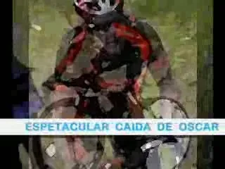 Fracturi multiple pentru Oscar Pereiro dupa o cazatura violenta.