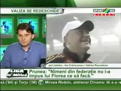 Porumboiu: Florea nu are ce cauta in fotbal!