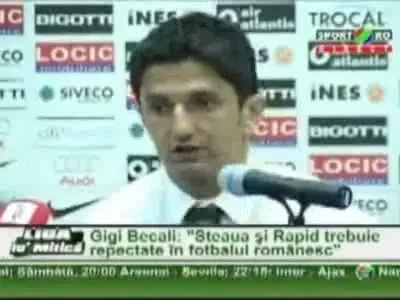 R. Lucescu: Nu pot fi multumit cand pierd in ultimul minut