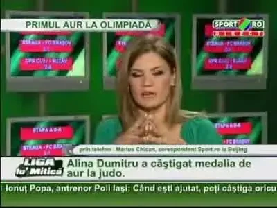 Marius Vizer: Medalia Alinei Dumitru este un mare succes al sportului romanesc