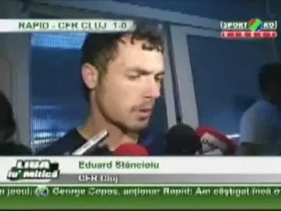 Vezi cum s-a scuzat Stancioiu pentru golul penibil cu Rapid