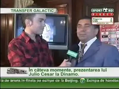 "Julio Cesar este cel mai bun strain care a venit in Romania!"