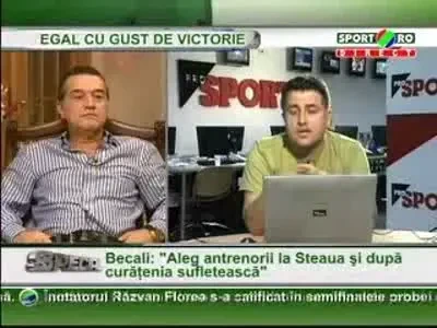 Nu m-am temut ca patim ca la Middlesbrough Vezi cum a trait Becali meciul cu Galata!