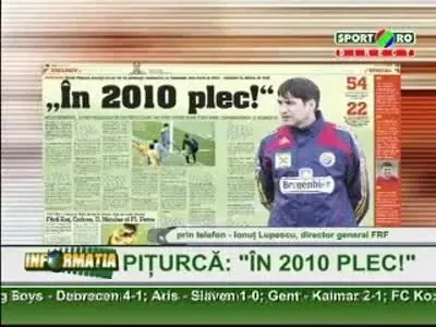 Piturca vrea sa renunte la antrenorat definitiv