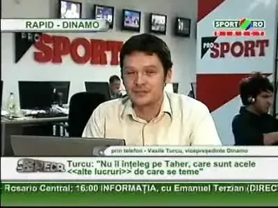 Turcu: "Promit ca o sa castigam cu Rapid"