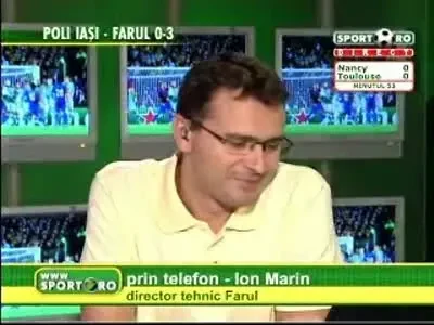 Ion Marin: A fost un meci greu! :)