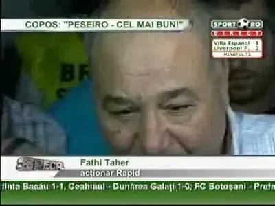 Taher: Strainii au facut diferenta!