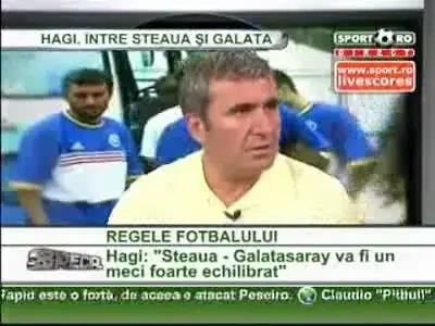 Hagi: La Galata nu am patit ce am patit la Steaua